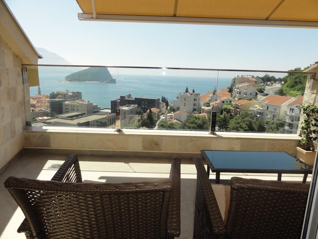 The Old Town Viewpoint Apartments Budva Szoba fotó
